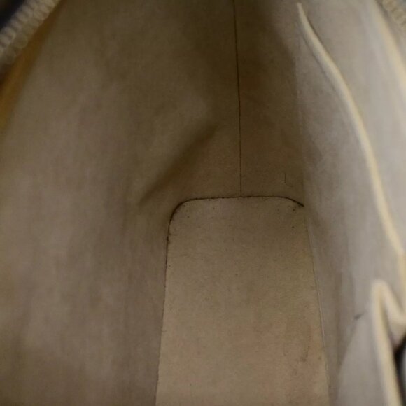 LOUIS VUITTON Logo Luco Shoulder Tote Bag Monogram Leather Brown - Picture 10 of 16